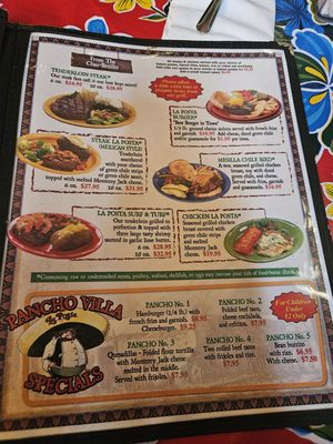 Menu photo 7 La Posta de Mesilla Mesilla, NM