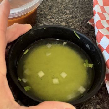 El Valle Restaurant - This was the green salsa they served us! - Mexican Near Me - Driggs, Idaho El Valle Restaurant - This was the green salsa they served us! - Mexican Near Me - Driggs, Idaho