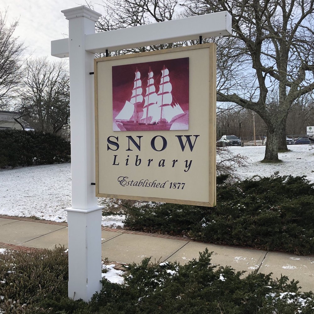 Snow Library - Orleans - The Snow Library sign in Main St. in Orleans, MA - Libraries Near Me - Orleans, Massachusetts Snow Library - Orleans - The Snow Library sign in Main St. in Orleans, MA - Libraries Near Me - Orleans, Massachusetts