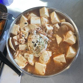 Melting Grill Rocklin - Crab Meat Shrimp Paste Tofu Noodle Soup - Asian Fusion Near Me - Rocklin, California Melting Grill Rocklin - Crab Meat Shrimp Paste Tofu Noodle Soup - Asian Fusion Near Me - Rocklin, California