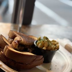 Spliff's Gastropub - Pork belly grilled cheese