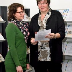 indisoft - Vorgespräch am indisoft-Empfang