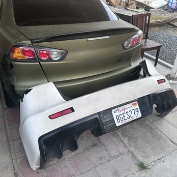 Evo Parts Store - EVO X REAR BUMPER. - Auto Parts & Supplies Near Me - La Puente, California