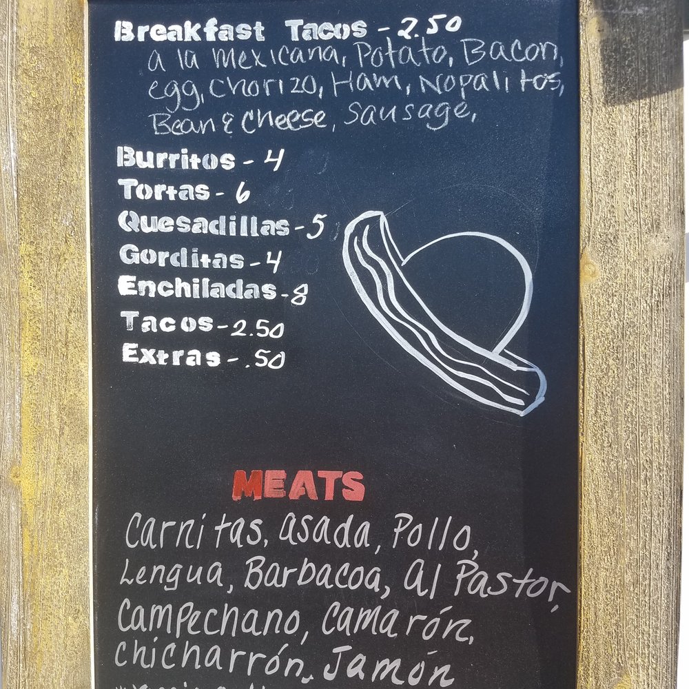 Taqueria El Mariachi - Menu - Food Trucks Near Me - Austin, Texas Taqueria El Mariachi - Menu - Food Trucks Near Me - Austin, Texas
