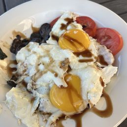 Power Bowl with sunny side up eggs