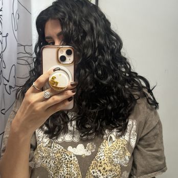 J. Anthony Salon - Curly cut and dark gloss by Jennifer - Hair Salons Near Me - Whittier, California