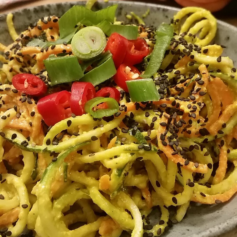 42Raw - Thai noodles and acai bowl. Both were amazing!! Also matcha protein shake was delicious. - Juice Bars & Smoothies Near Me - København K, 84 42Raw - Thai noodles and acai bowl. Both were amazing!! Also matcha protein shake was delicious. - Juice Bars & Smoothies Near Me - København K, 84