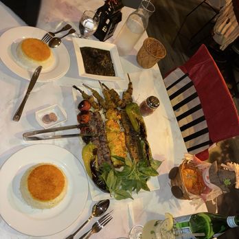 Persian Nights Restaurant - Persian Plate - Persian/Iranian Near Me - Oakland, California