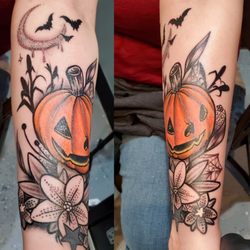 Jimmy Lively Tattoos - Halloween Love