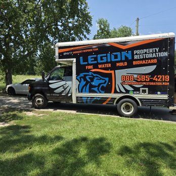 Legion Property Restoration - Our response vehicle on site for a water damage project, ready to support mitigation, drying, and next steps. - Damage Restoration Near Me Legion Property Restoration - Our response vehicle on site for a water damage project, ready to support mitigation, drying, and next steps. - Damage Restoration Near Me