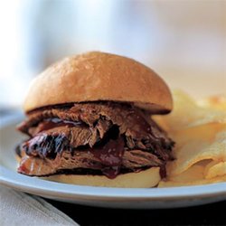 KD's Cafe & Catering - Beef brisket sandwich