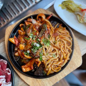 New Wonjo Restaurant - Spicy squid udon - Korean Near Me - New York, New York New Wonjo Restaurant - Spicy squid udon - Korean Near Me - New York, New York