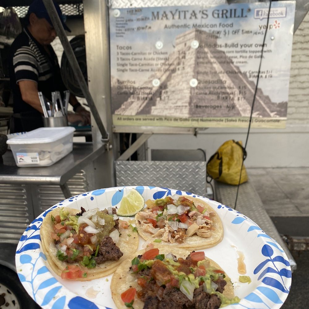 Mayita's Grill - 3 Tacos-Carne Asada - Mexican Near Me - Honolulu, Hawaii Mayita's Grill - 3 Tacos-Carne Asada - Mexican Near Me - Honolulu, Hawaii