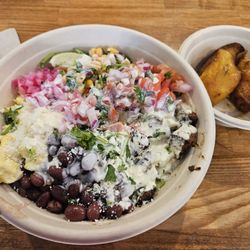 Chicken bowl with brown rice
