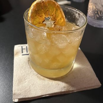 Firewater Kitchen + Bar - Seasonal drink: Harvest Moon - Salad Near Me - Oakland, Maryland