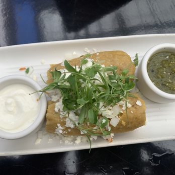RED O - Corn and Goat Cheese Tamales - Mexican Near Me - San Diego, California RED O - Corn and Goat Cheese Tamales - Mexican Near Me - San Diego, California
