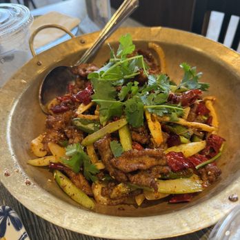 Sichuan Impression - 干锅牛肉Spicy Beef Dry Pot - Chinese Near Me - Tustin, California Sichuan Impression - 干锅牛肉Spicy Beef Dry Pot - Chinese Near Me - Tustin, California