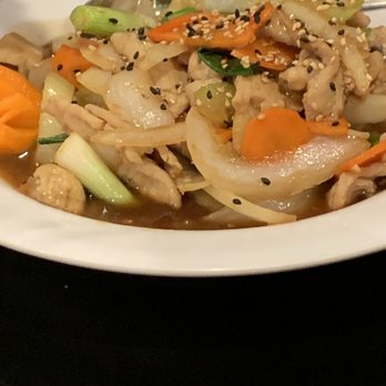 Mai Thai - Pork Teriyaki- hubby thought this was a little bland for his liking. - Sushi Bars Near Me - Florence, Kentucky