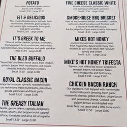 Partners II Pizza At Summer Grove - All the specialty pizzas. The Potato pizza is unique & a favorite