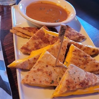 Bloomfield's Pub - Gluten free grilled cheese bites with tomato basil dip - Pubs Near Me - Depew, New York
