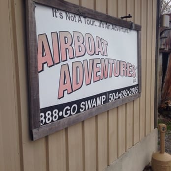 Airboat Adventures - Boat Tours Near Me - Lafitte, Louisiana