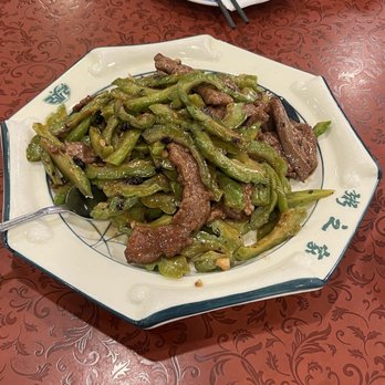 Congee Village - 708. Sauteed Beef with Bitter Melon - Cantonese Near Me - Flushing, New York