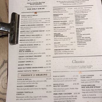 Elephant & Castle - Typical gastro-pub selection - Pubs Near Me - Amersham, BKM