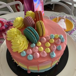 Birthday Rainbow Cake
