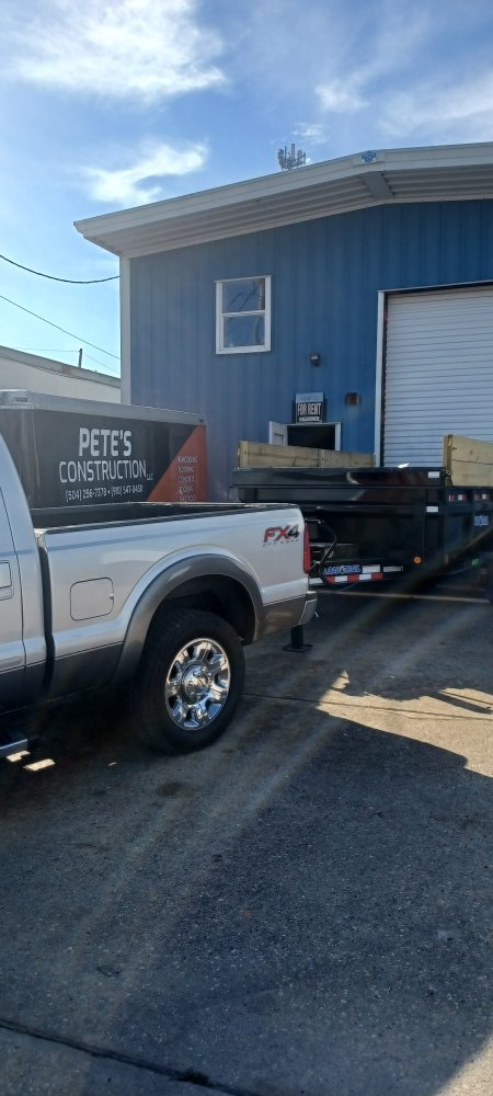 Slide of Pete's Construction