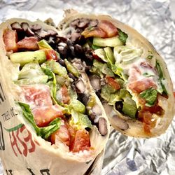 Baja Fresh - Roasted Veggies Burrito