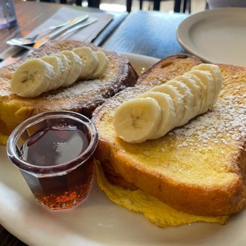 Egg Plantation - French toast banana and Angelita's*- Peanut Butter Stuffed French Toast - Breakfast & Brunch Near Me - Newhall, California
