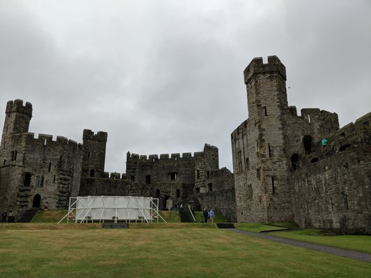 Caernarfon Castle by null
