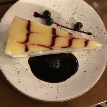 Agustin Kitchen - Lemon Blueberry Cheesecake - New American Near Me - Tucson, Arizona
