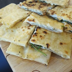 Gozleme Cafe - Spinach and cheese bread