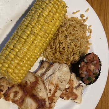 Chili's - Margarita Grilled Chicken with Mexican Rice & Sweet Corn on the Cob - American Near Me - Buena Park, California Chili's - Margarita Grilled Chicken with Mexican Rice & Sweet Corn on the Cob - American Near Me - Buena Park, California
