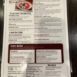 New Breakfast Menu.