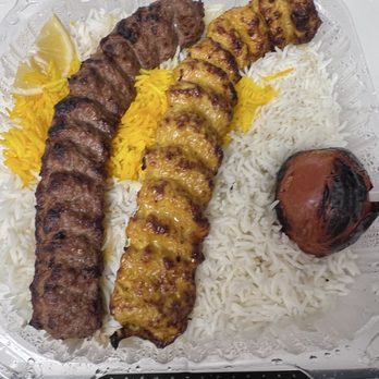 Ali Baba Persian Restaurant - Combo kabob - Middle Eastern Near Me - Granada Hills, California