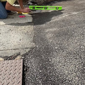 Davido Asphalt Paving - 7" increase in 2 feet.  Over 30 degree anglel - Masonry/Concrete Near Me