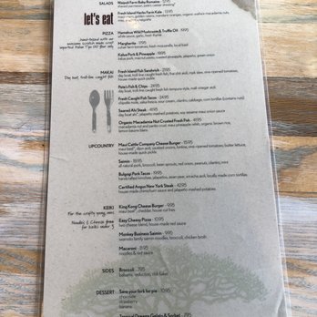 Monkeypod Kitchen - New American Near Me - Lahaina, Hawaii