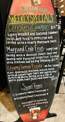 Menu photo 4 Anthony's Bar and Grill Dunkirk, MD