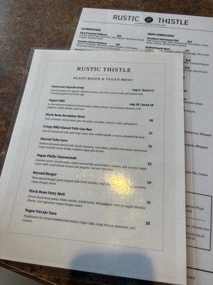 Menu photo 2 Rustic Thistle Page, AZ Menu photo 2 Rustic Thistle Page, AZ