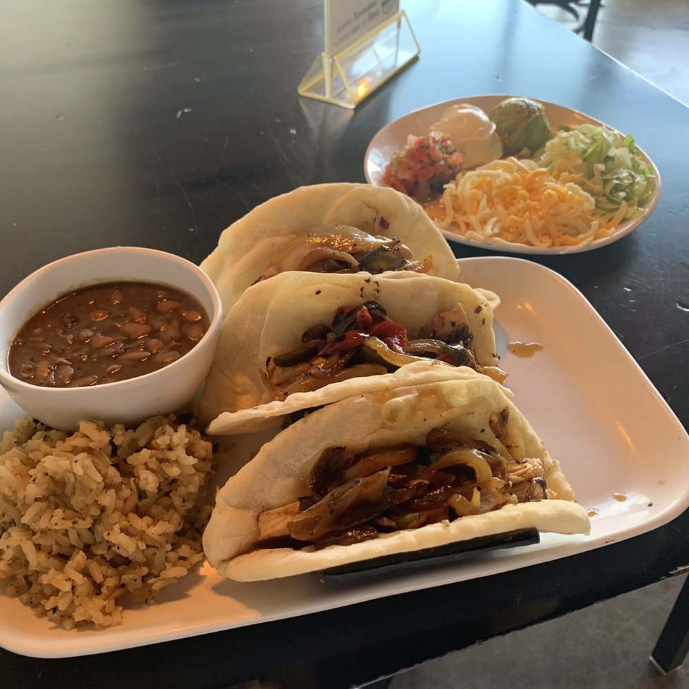 Peppercorn Scratch Kitchen - Chicken Fajita Tacos - Breakfast & Brunch Near Me - Columbia, Tennessee Peppercorn Scratch Kitchen - Chicken Fajita Tacos - Breakfast & Brunch Near Me - Columbia, Tennessee