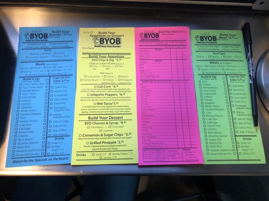 Menu photo 2 BYOB Build Your Own Burrito Anderson, IN Menu photo 2 BYOB Build Your Own Burrito Anderson, IN