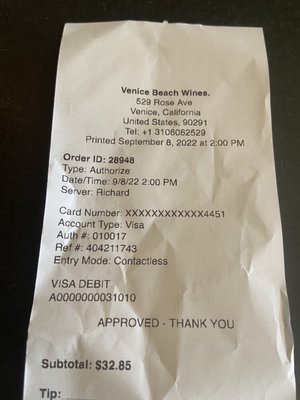 Venice Beach Wines by null