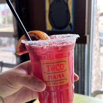 Taco Mama - Montgomery - The BLOOD ORANGE (SEASONAL) marg is back baby‼ - Mexican Near Me - Montgomery, Alabama Taco Mama - Montgomery - The BLOOD ORANGE (SEASONAL) marg is back baby‼ - Mexican Near Me - Montgomery, Alabama