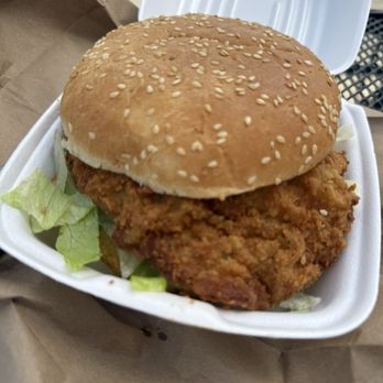 Indy gyros - Breaded 10. Pork Tenderloin Sandwich - Delicious - Mediterranean Near Me - Brownsburg, Indiana