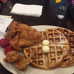 Amazingly prepared chicken and waffles. lil li's in belle chase la. Near naval base Amazingly prepared chicken and waffles. lil li's in belle chase la. Near naval base