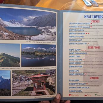 Masala Waves - Love that menu has photos of Nepal - Indian Near Me - Huntington Beach, California Masala Waves - Love that menu has photos of Nepal - Indian Near Me - Huntington Beach, California