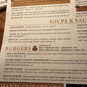 Steak & Bourbon - Menu - Steakhouses Near Me - Louisville, Kentucky Steak & Bourbon - Menu - Steakhouses Near Me - Louisville, Kentucky