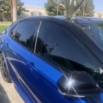 Xact Window Tinting - Tinting medium in front and dark on back. - Auto Customization Near Me - Ontario, California
